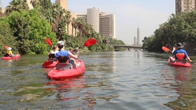 A tour with Nile Kayak Club in Egypt. Courtesy Nile Kayak Club