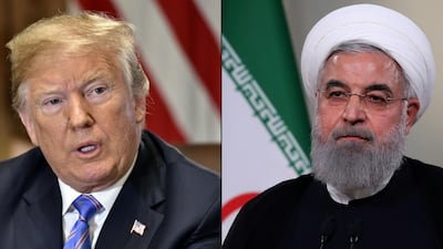 Are Donald Trump's United States and Hassan Rouhani's Iran about to engage in another round of escalating tensions? AFP