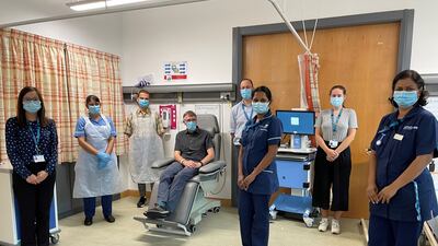 Trials are under way in Manchester of a new shot to fight Covid-19 variants in the hope it can offer longer-lasting immunity than current vaccines. PA