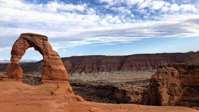 Delicate Arch is a popular photo op at Arches National Park near Moab, Utah. AP