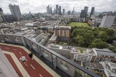 The City of London. Prices have slumped but the outlook seems a little better: Jason Alden/Bloomberg