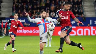 Jordi Alba – 8. Booked. Engaged. Involved. Attacks. Defends. He’s still got it. AFP