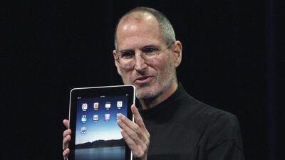 When Steve Jobs introduced the iPad on January 27, 2010, Apple said its screen size was ideal and would not change. But when rivals broke the mould with smaller tablets, Apple had no choice but to change. Kimberly White / Reuters