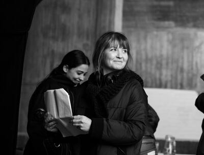 Palestinian artist Larissa Sansour. Photo by Lenka Rayn H