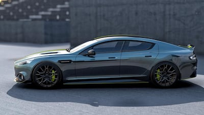 The Rapide AMR part of the new AMR brand launched at the 2017 Geneva Motor Show. Courtesy : Aston Martin