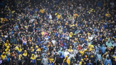 Fans of Boca Juniors fill the stands. Getty Images