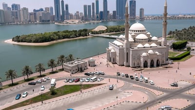 Mosques across the Emirates will be disinfected as part of efforts to contain the coronavirus. Victor Besa/The National