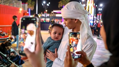 Sheikh Zayed Heritage Festival, held at Al Wathba, Abu Dhabi. Victor Besa / The National