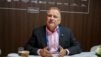 Simon Vincent, Hilton’s president for Europe, Middle East and Africa, says the company plans to bring new brands from its global portfolio to the Middle East. Victor Besa / The National