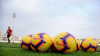 A general view at the training session.