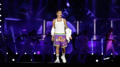 "What a beautiful night," announced the Canadian, seemingly dressed for basketball. Chris Whiteoak for The National