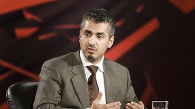 Maajid Nawaz, a former Islamist, speaks during a debate in Doha. Like a middle-aged uncle who was once down with the kids, Nawaz is seeking to school a new generation of Muslims on liberal Islam. (Lauren Lancaster / The National)