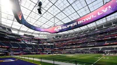 SoFi Stadium has a seating capacity of 70,000, but can expand up to 100,000 when needed. AP