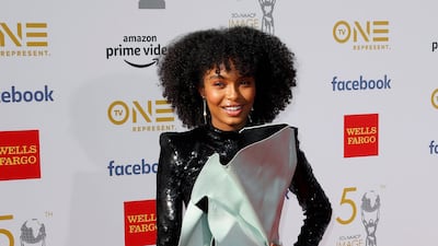 Yara Shahidi in Balmain. Photo: EPA