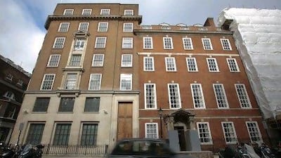 The mansion in No 7 St James’s Square is likely to fetch £50m. Jason Alden /Bloomberg News