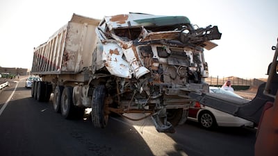 The accident is thought to be the worst in the history of the UAE. Silvia Razgova / The National