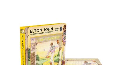 'Goodbye Yellow Brick Road' jigsaw puzzle, Dh110, Elton John.