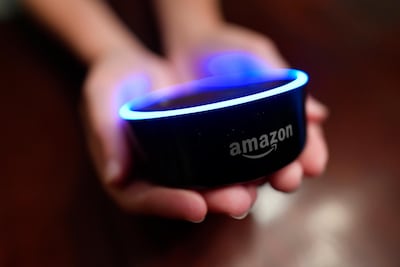 Amazon's Alexa has a female voice as its default setting. AP