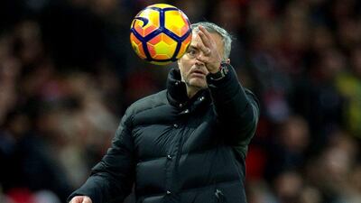 Manchester United manager Jose Mourinho. Peter Powell / EPA