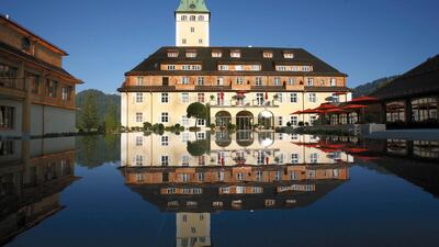 Schloss Elmau in Germany. Courtesy The Leading Hotels of the World