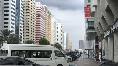 Partly cloudy skies make way for rain in Abu Dhabi. Khushnum Bhandari for The National