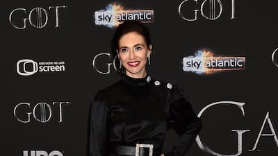 Carice van Houten (Melisandre) at the premiere of season eight of 'Game of Thrones' in Belfast. Getty Images