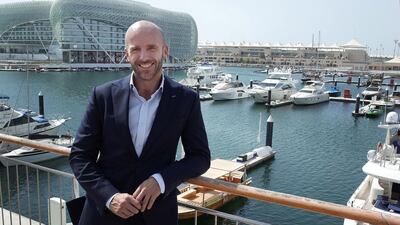 Cedric Le Rest is the general manager of Yas Marina. Delores Johnson / The National