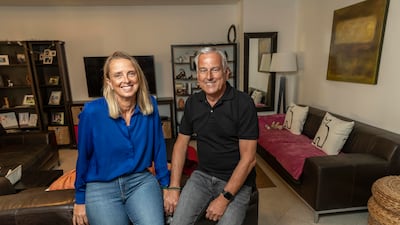 Claire Donnelly and her husband Mike live a four-bedroom villa next to Al Hamra Mall in Ras Al Khaimah. All photos: Antonie Robertson / The National
