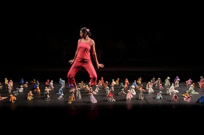 Mallika Taneja’s Do You Know This Song? uses song and spoken word to recover the story of a forgotten singer. Photo: Sharjah Arts Foundation