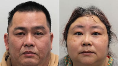 Malaysian Seng Hok Ling, left, and Chinese national Zhimin Qian, alias Yadi Zhang, were both convicted for their roles in a multi billion-dollar Bitcoin fraud. Metropolitan Police