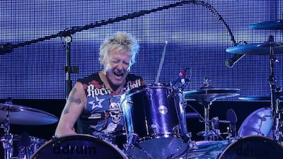 James Kottak will spend a month in a Dubai jail. AFP Photo