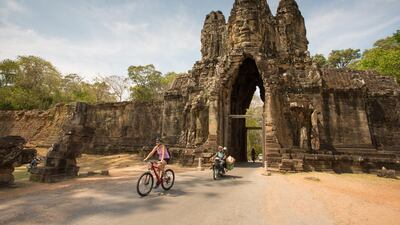 Cycling in Cambodia. Exodus Travels