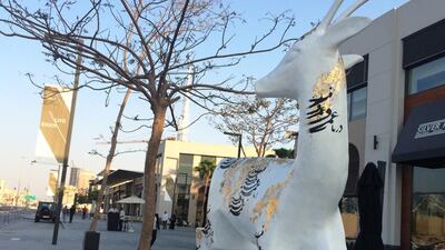 Gazelles in the City at City Walk. Courtesy Meraas Holdings