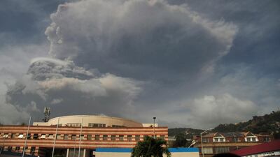 Thousands of people were evacuated after a series of explosive eruptions on Friday, the first since 1979. Reuters