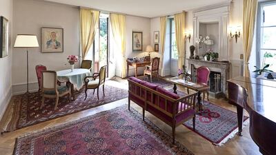 Montreux, Switzerland– Basset Coulon, an 18th-century estate nestled at an altitude of 400 meters and surrounded by a verdant setting overlooking the sparkling waters of Lake Geneva, is on the market for 7.25 million Swiss Francs. The property is exclusively marketed by Christie’s International Real Estate and its Affiliate SPG Finest Properties. Courtesy Christie’s International Real Estate