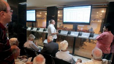Foreign investors have generally shied away from Iraqi equities not only because of the political risk, but also because of the third-party risk in the absence of custody services. Ahmad Al Rubaye / AFP