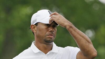 Tiger Woods announced on his website that he would skip the second major of the year as well as the US PGA Tour’s Quicken Loans National the following week. (AP Photo/Darron Cummings)