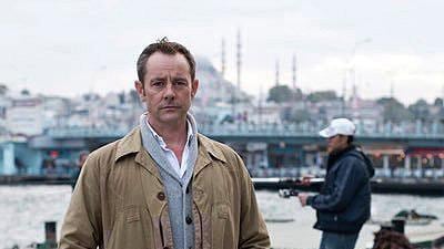 Former British army officer James Le Mesurier in Istanbul. He helped found the White Helmets volunteer organisation in Syria. AP