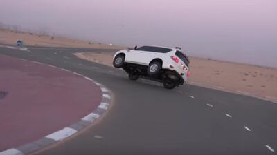 Colonel Saif Muhair Al Mazroui said that the video, which has been viewed four million times on YouTube. is not a joking matter. Picutre: YouTube screengrab