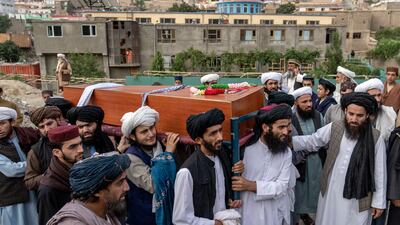 A Taliban intelligence official said the explosion happened at a mosque in the Khair Khana area of Kabul.