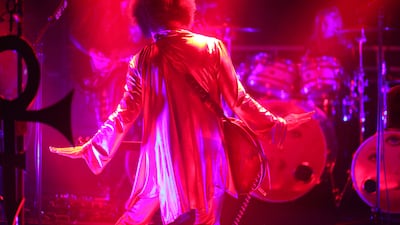 Prince and 3RDEYEGIRL at a charity gig at Pacha Ibiza Dubai for Autism Rocks. Courtesy Done Events