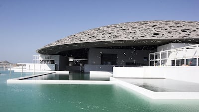The Louvre Abu Dhabi will open on Saturday, November 11. Christopher Pike / The National