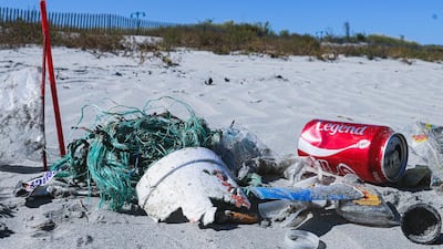 Azraq organises regular beach and seabed clean-up events. Courtesy Azraq