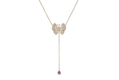 Sheikha Sana's debut collection centres on a butterfly motif. Courtesy Sana Al Maktoum Fine Jewellery