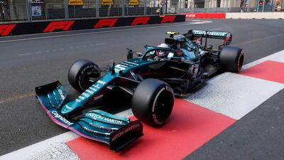 Aston Martin's Sebastian Vettel. Reuters