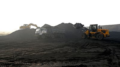 Overall coal demand, including for industries such as cement and steel, is expected to grow 6 per cent this year. AFP