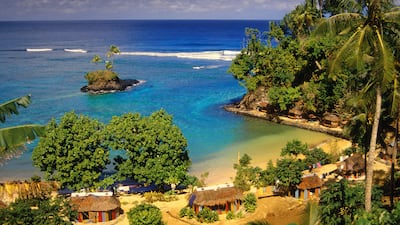 The Island of Upolu in Western Samoa, where Masdar completed a wind farm more than a decade ago. Getty Images