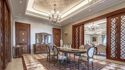 There's a strong wooden theme throughout. Courtesy LuxuryProperty.com