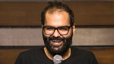 Kunal Karma has been banned from flying on several Indian airlines after an altercation with news anchor Arnab Goswami. Supplied