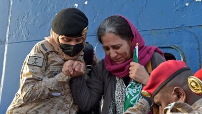 The rescue followed a US-brokered ceasefire between the country's warring generals. AFP